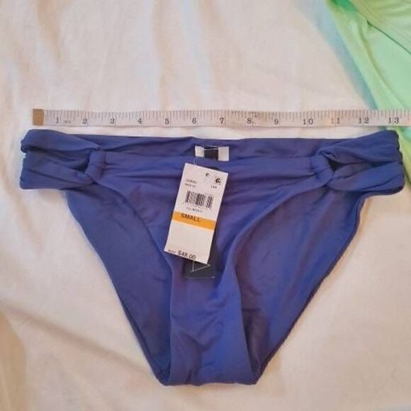 NWT Blue and Neon Green Two Swimsuit bottoms S - Picture 5 of 12